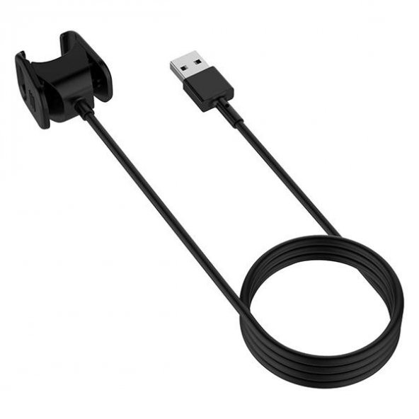 Polham Fitbit Charge 3 Klipsli USB Şarj Kablosu, 1 Metre Fitbit Charge 3 Şarj Kiti - 4