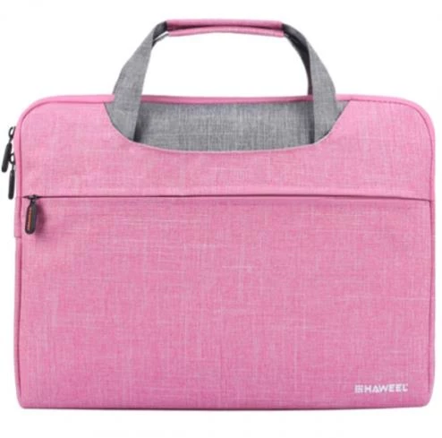 Polham Darbeye Dayanıklı 13,3 İnch Laptop Çantası Macbook Pro Macbook Air Çantası Evrak Çantası - 8