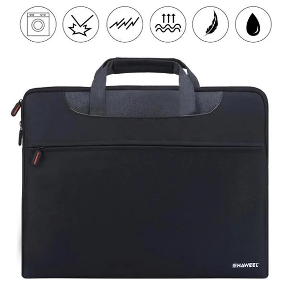 Polham Su geçirmez Oxford Kumaşlı 15.6 İnch Universal Laptop Çantası, Darbe Önleyici, Toza Dayanıklı - 2