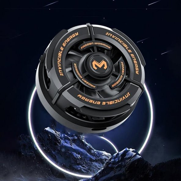 Polham Telefon, Tablet İçin Radyatörlü Telefon Soğutucu Fanı, Manyetik Magsafe Uym Kasırga Soğutucu - Resim 2