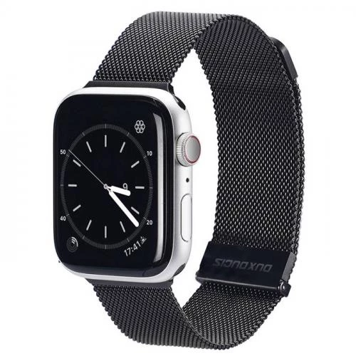 Polham Milano Loop Çelik Ultra Hafif Apple Watch 38-40-41MM için Kordon Kayış, Paslanmaz Çelik Kayış