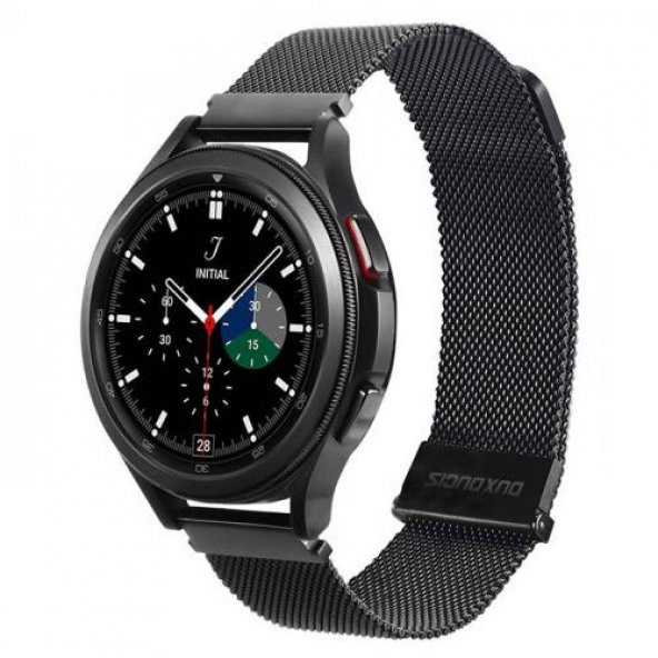 Polham Çelik Milano Loop Samsung Galaxy Watch 22MM ve Huawei GT2-GT3- Magic 2 46MM için Kordon Kayış