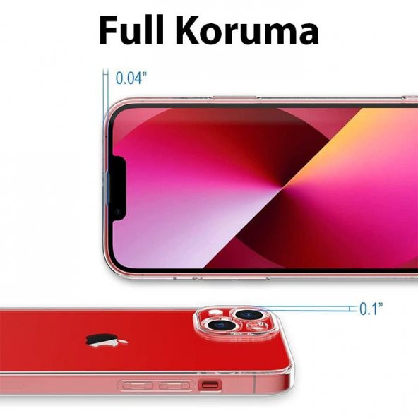 Polham iPhone 14 Plus 6.7inç Sert Silikon Kılıf, Darbe Emici, Kamera Korumalı, Magsafe Uyumlu Kılıf - 2