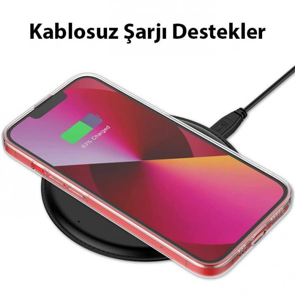 Polham iPhone 14 Plus 6.7inç Sert Silikon Kılıf, Darbe Emici, Kamera Korumalı, Magsafe Uyumlu Kılıf - 4