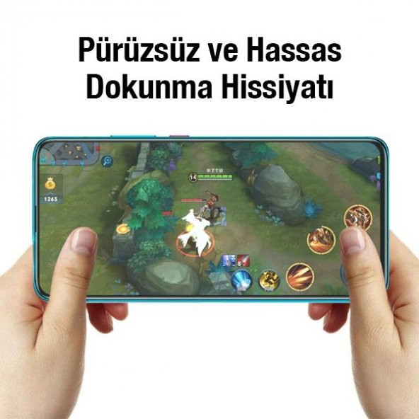 Polham 9H 2.5D İPhone 14 Plus 6.7inç Kaplama Kırılmaz Ekran Koruyucu, Parmak İzi Bırakmaz Koruyucu - 5