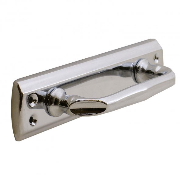 Çekme Kolu Kapı Tutma Kulbu 17,5 cm Krom Metal Kulp Kapı Tutamağı - 2