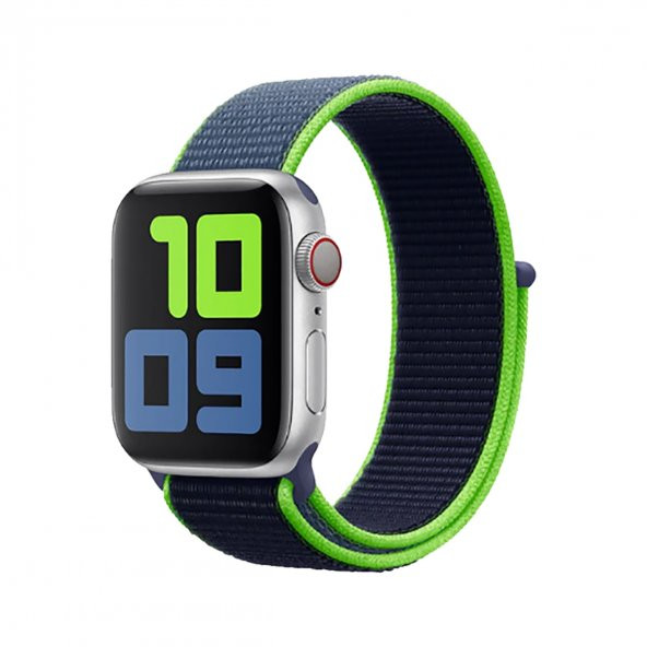 E2M APPLE WATCH 38-40MM KRD-03 HASIR KOYU MAVİ ürün görseli