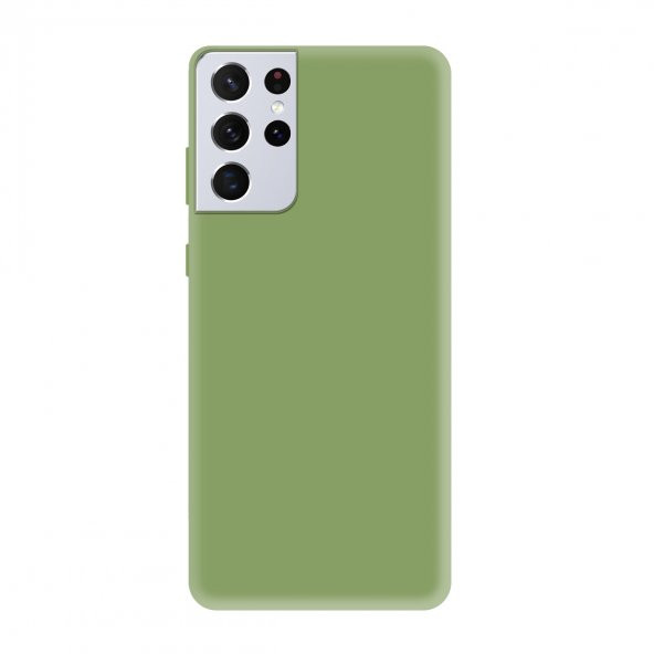 BİKAPAK ECO SENSE SAMSUNG S 21 ULTRA YEŞİL KAPAK