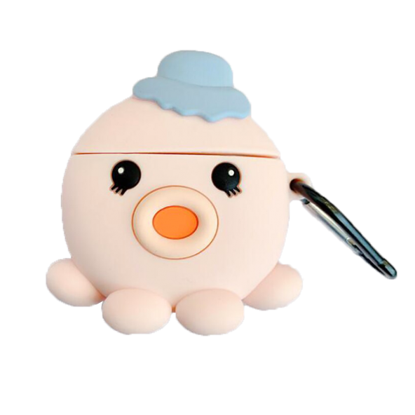 E2M AIRPODS 1-2 KILIF AHTAPOT PEMBE ürün görseli