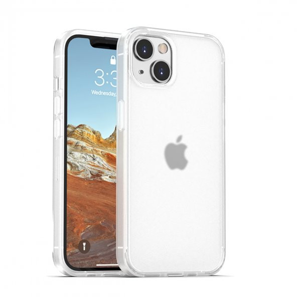 BİKAPAK ELIT ENIGMA IPHONE 13 MİNİ BEYAZ KAPAK ürün görseli