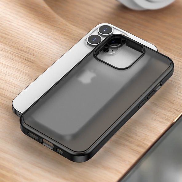 BİKAPAK ELIT ENIGMA IPHONE 13 MİNİ BEYAZ KAPAK - Resim 2