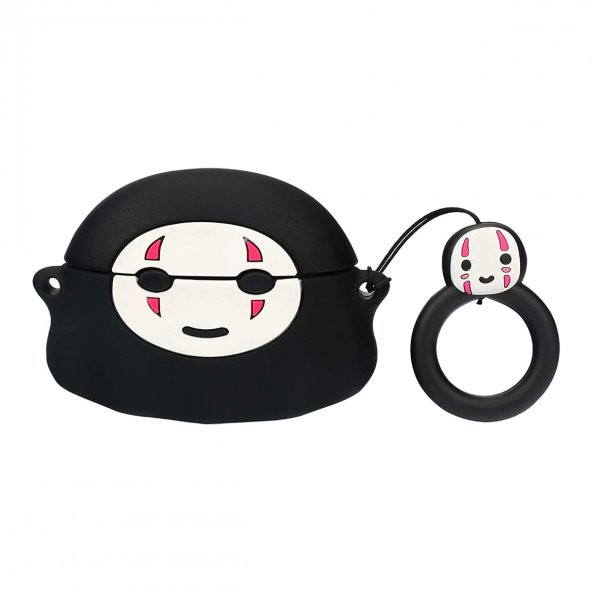 E2M AIRPODS PRO KILIF HAYALET SİYAH - Resim 2