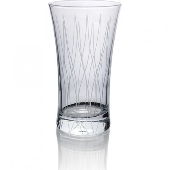 Kcd Panora Kesme El Dekor Yaldızlı 6 Adet Desenli Su ve Meşrubat Bardak Takımı - Resim 2