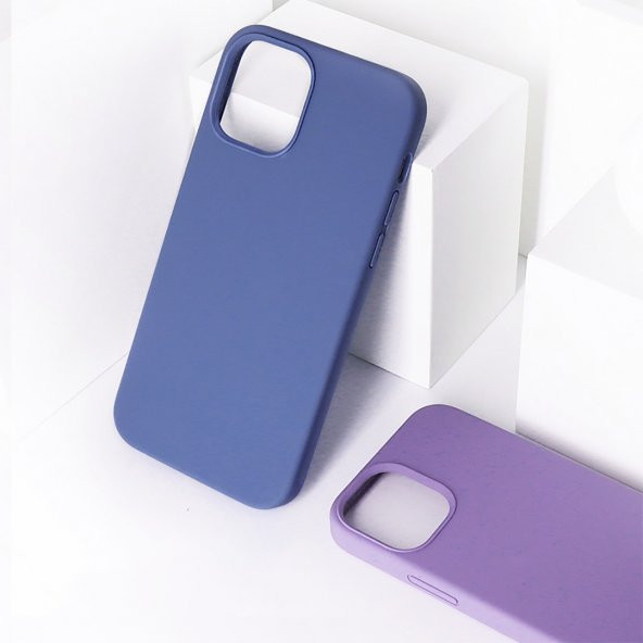 BİKAPAK ECO SENSE IPHONE 13 PRO AÇIK MAVİ KAPAK