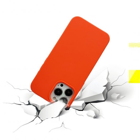 BİKAPAK ECO SENSE IPHONE 13 PRO MAX PEMBE KAPAK - Resim 2