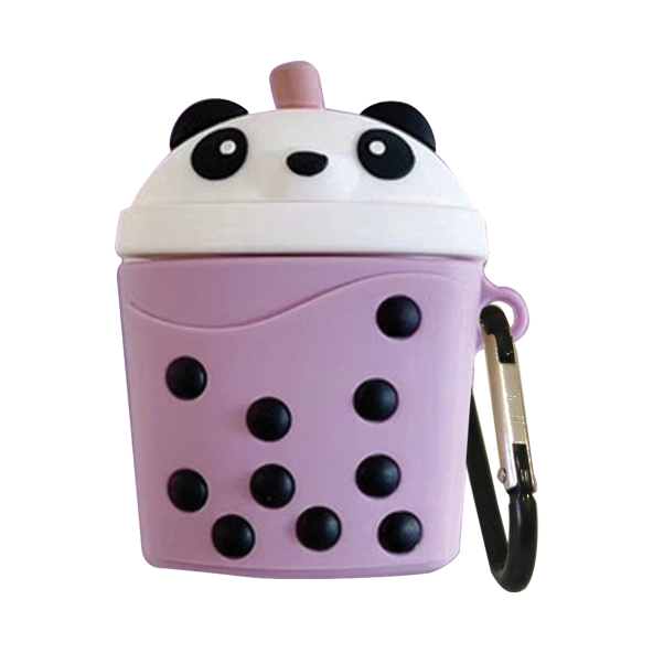 E2M AIRPODS 1-2 KILIF BEAR TEA MOR ürün görseli