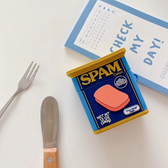 E2M AIRPODS 1-2 KILIF SPAM KONSERVE MAVi ürün görseli