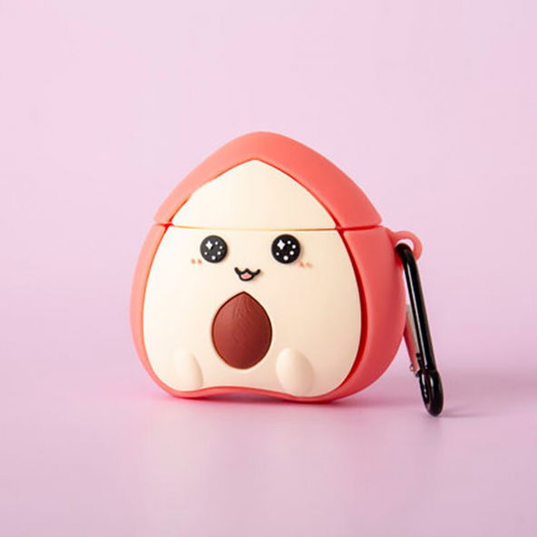 E2M AIRPODS 1-2 KILIF FRUIT PEMBE
