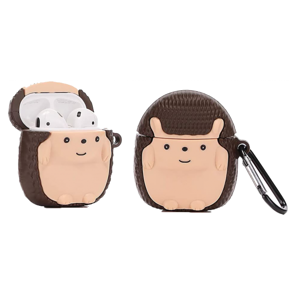 E2M AIRPODS 1-2 KILIF KiRPi KAHVERENGi - Resim 2