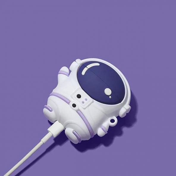 E2M AIRPODS 3 KILIF ASTRONOT MOR - 3