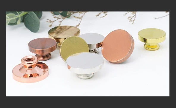 Boş Mum Mühür Pirinç Damga Başlığı Yuvarlak 25mm Bronz - Resim 6