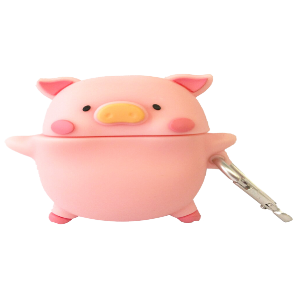 E2M AIRPODS PRO KILIF SARI BURUNLU DOMUZCUK PEMBE ürün görseli