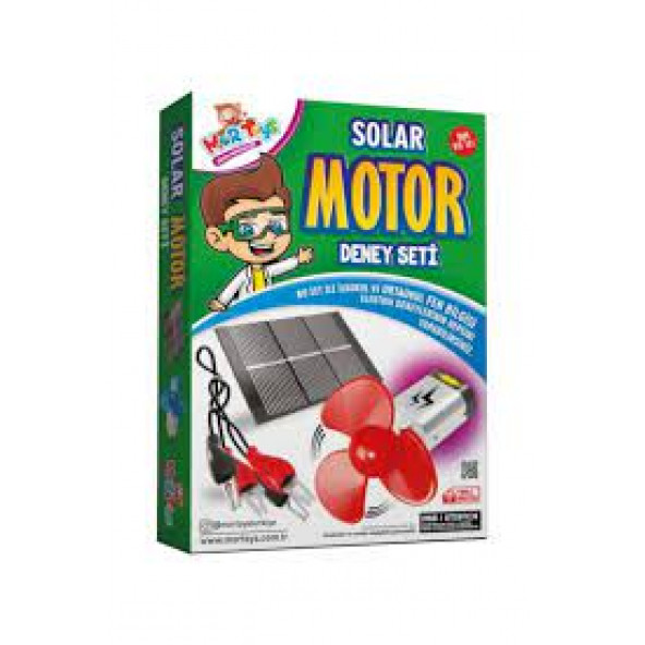 Solar Motor Deney Seti, Solar Motor Devresi, Güneş Panelli