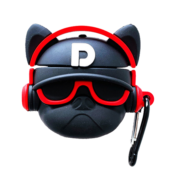 E2M AIRPODS 3 KILIF STAR BULLDOG KIRMIZI ürün görseli 1