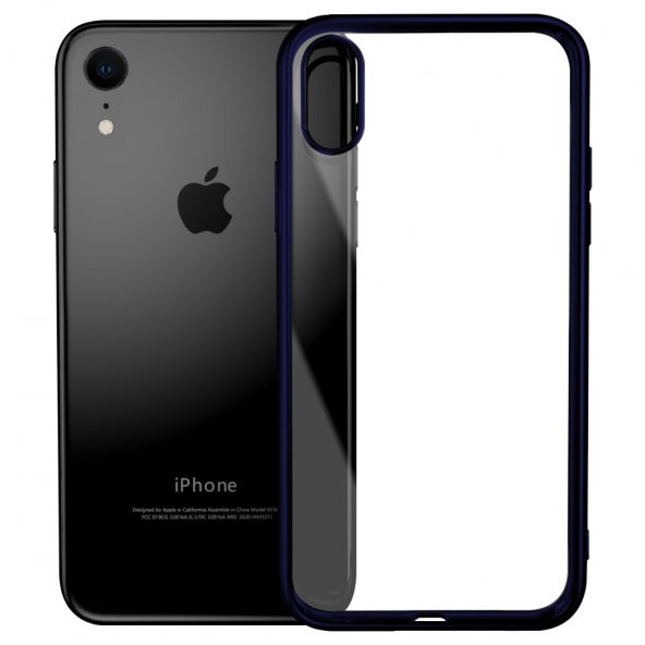 BİKAPAK ELIT SHINE IPHONE XR FULL MAVİ KAPAK