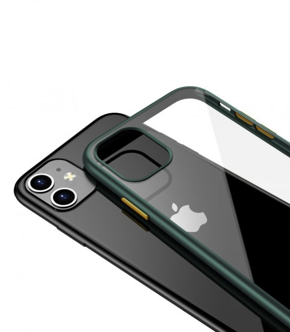BİKAPAK ELIT SHINE IPHONE 11 PRO SİYAH KAPAK - Resim 2