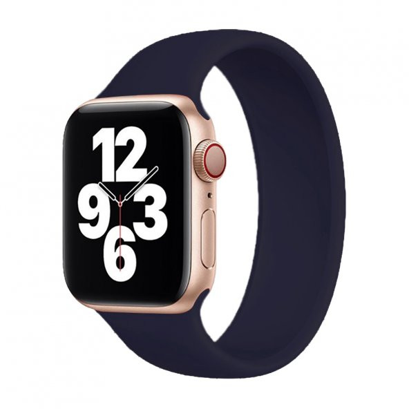E2M Apple Watch 42-44mm KRD-18 Silikon L Lacivert ürün görseli 1