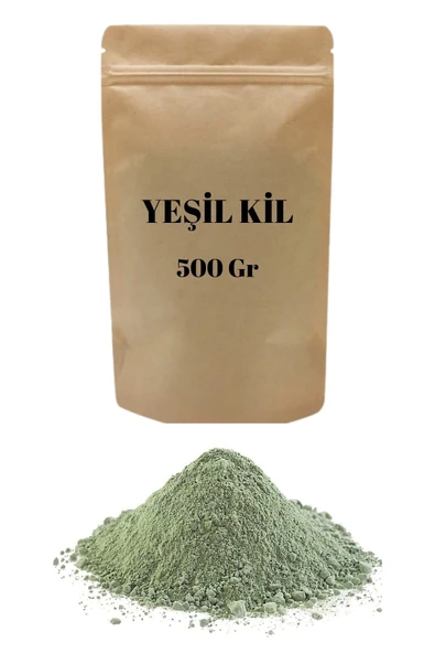 Yeşil Kil Doğal Yüz Bakım Maskesi 500 GR - 2