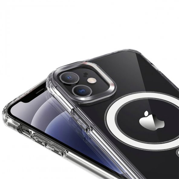 BİKAPAK MAGSAFE AIR IPHONE 11 ŞEFFAF KAPAK - Resim 2