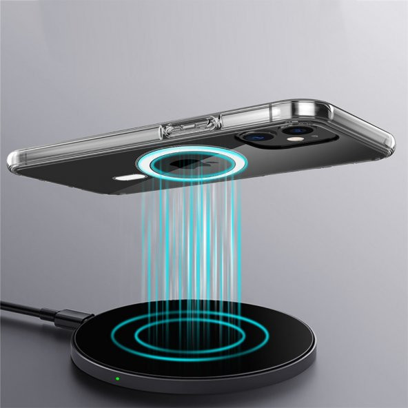 BİKAPAK MAGSAFE AIR IPHONE 11 ŞEFFAF KAPAK - Resim 4