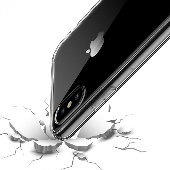 BİKAPAK ELIT AIR IPHONE X/XS ŞEFFAF KAPAK - Resim 4