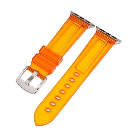 E2M Apple Watch 38-40mm KRD-23 Transparent Turuncu - 2