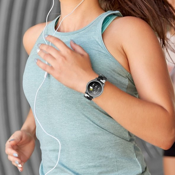 E2M Huawei Watch 22mm KRD-24 Kamuflaj Kahverengi K - 3