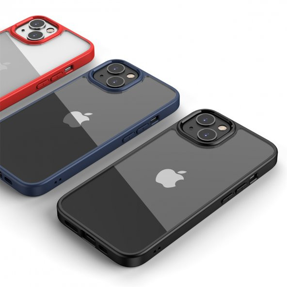 BİKAPAK ELIT SHINE IPHONE 13 PRO MAX KIRMIZI KAPAK ürün görseli