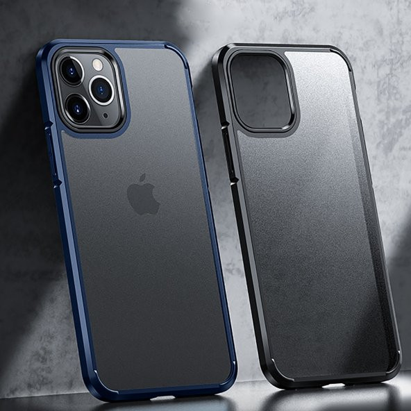 BİKAPAK ELIT FROZEN IPHONE 13 PRO MAX MAVİ KAPAK ürün görseli