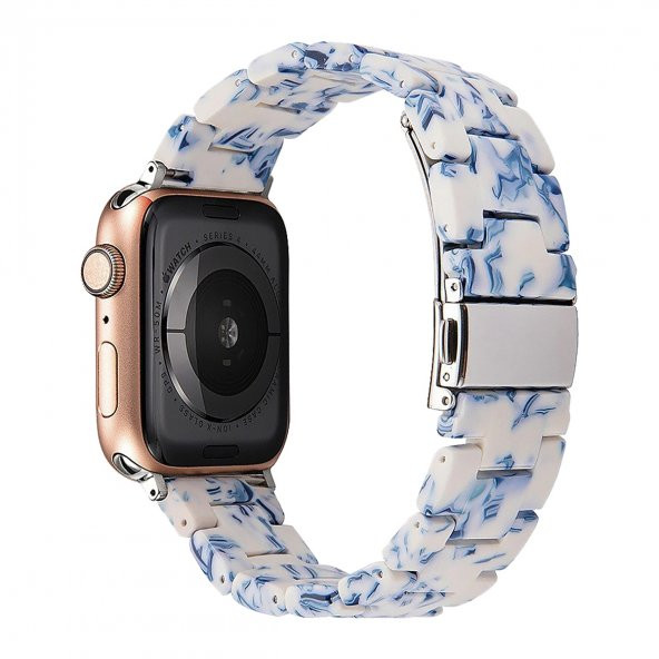 E2M Apple Watch 42-44mm KRD-25 Resin Açık Mavi Kor - Resim 2