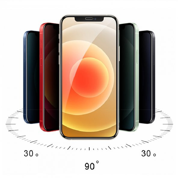 BİNANO PRIVACY ANTIDUST IPHONE 13 MINI EKRAN KORUYUCU - Resim 2