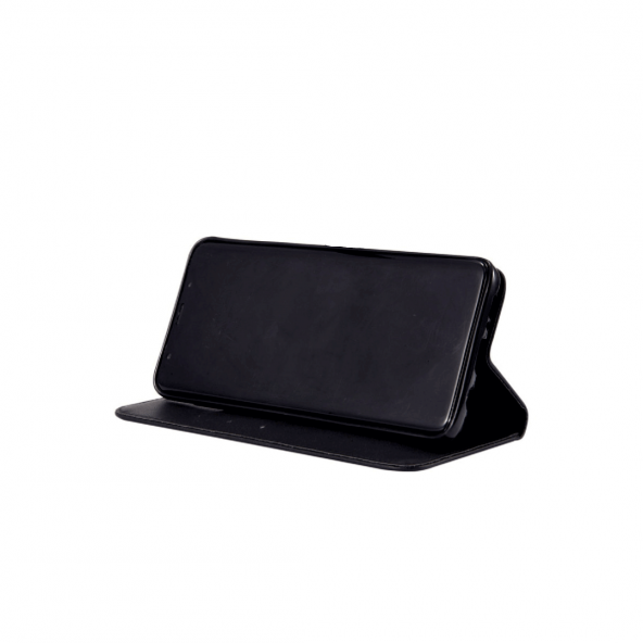 BİKAPAK LUXURY IPHONE 13 SİYAH CÜZDAN KILIF - Resim 4