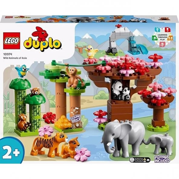 Lego Duplo Vahşi Asya Hayvanları 10974