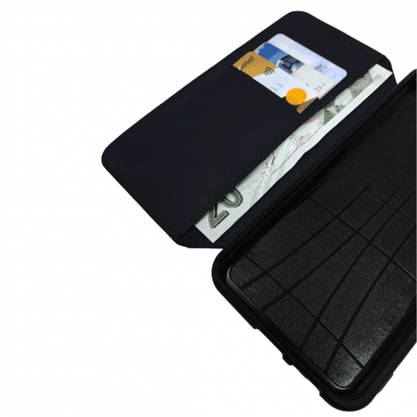 BİKAPAK SPORT IPHONE 13 SİYAH CÜZDAN KILIF ürün görseli