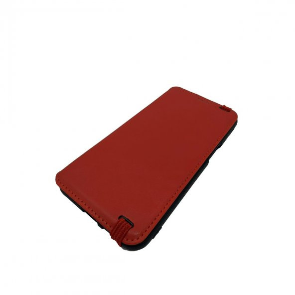 BİKAPAK SPORT IPHONE 13 KIRMIZI CÜZDAN KILIF - Resim 3