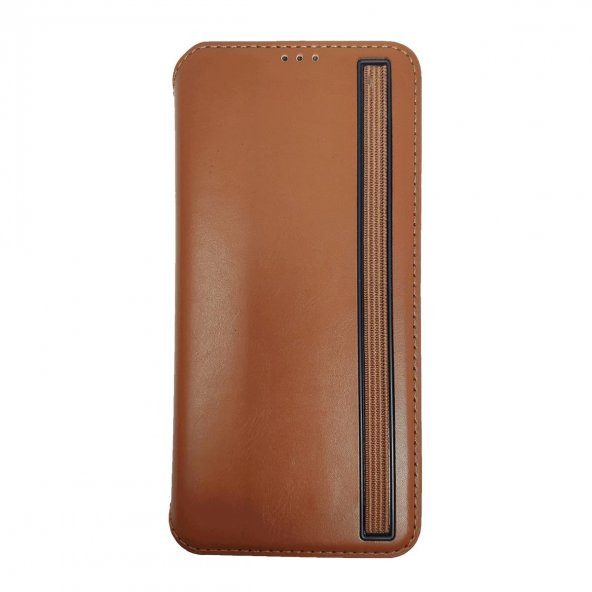 BİKAPAK SPORT IPHONE 13 PRO MAX KAHVERENGİ CÜZDAN KILIF ürün görseli