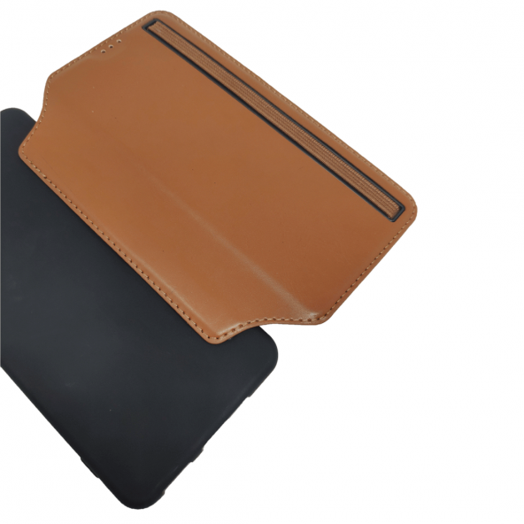 BİKAPAK SPORT IPHONE 11 KAHVERENGİ CÜZDAN KILIF ürün görseli