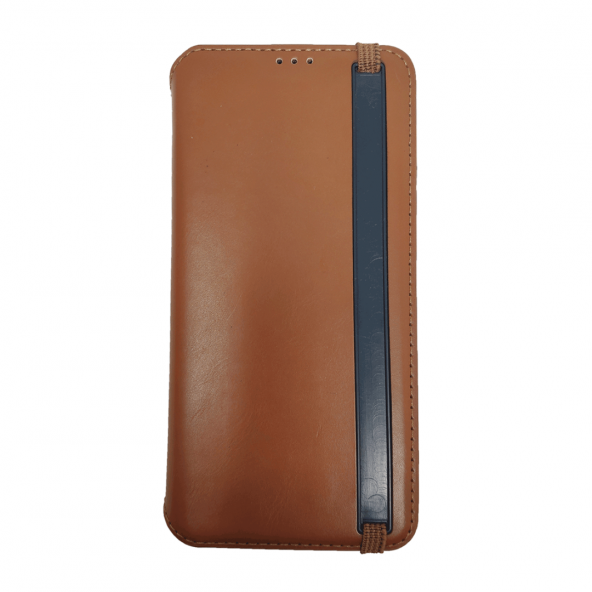 BİKAPAK SPORT IPHONE 11 KAHVERENGİ CÜZDAN KILIF - Resim 2