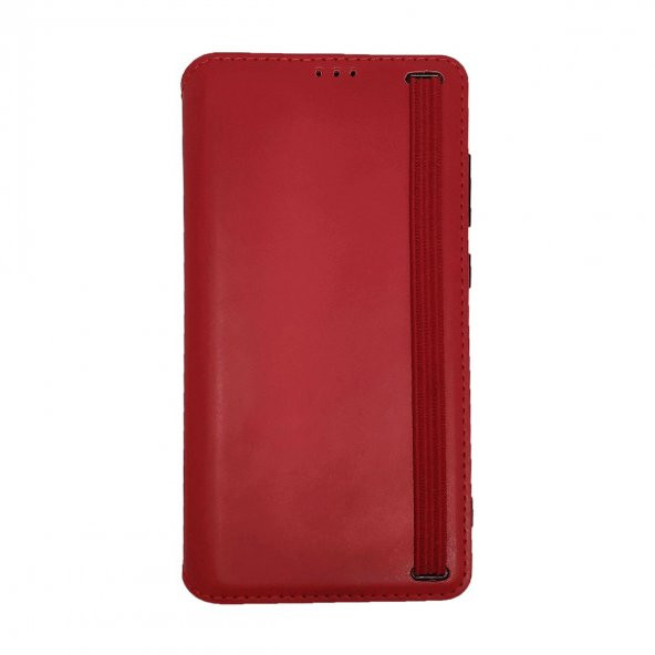 BİKAPAK SPORT IPHONE 13 PRO MAX KIRMIZI CÜZDAN KILIF ürün görseli