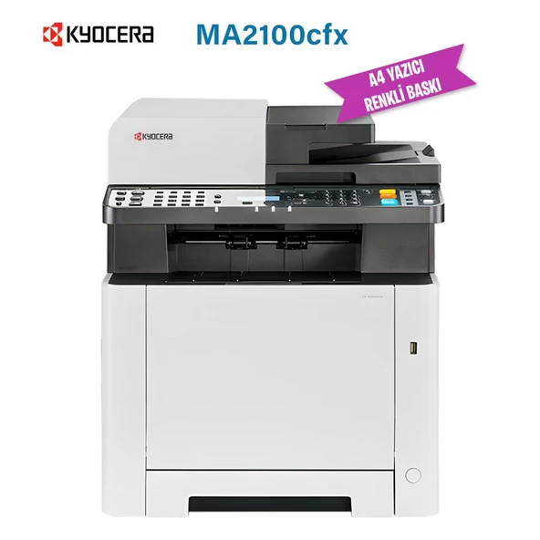 KYOCERA ECOSYS MA2100CFX Çok Fonksiyonlu A4 Renkli Lazer Yazıcı - 5